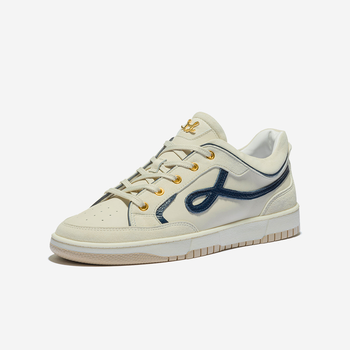 Low Top - Venice - Beige Navy