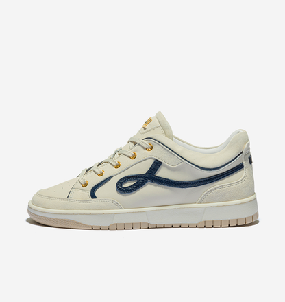 Low Top - Venice - Beige Navy