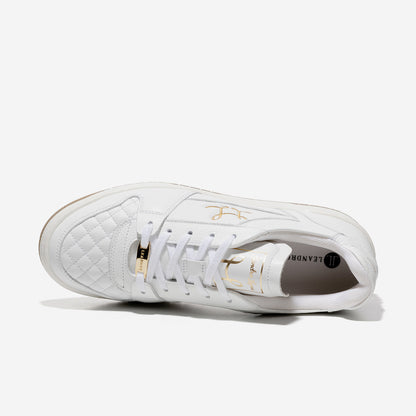 Low Top - Tony - White-Gold