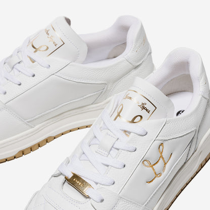 Low Top - Tony - White-Gold