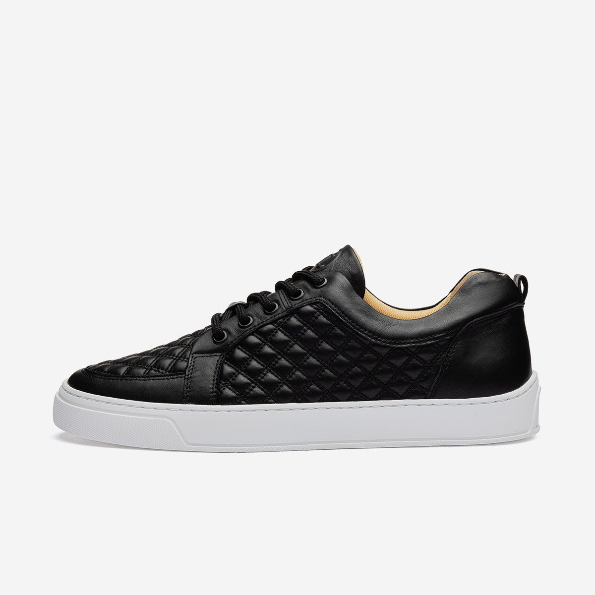 Low Top - Ezio - Double Stitched Black