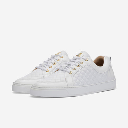 Low Top - Ezio - White-Gold