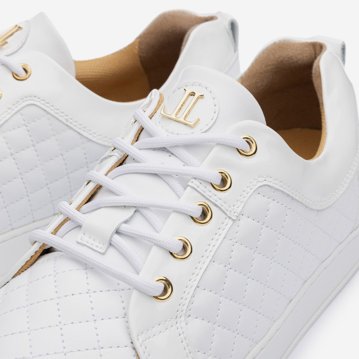 Low Top - Ezio - White-Gold