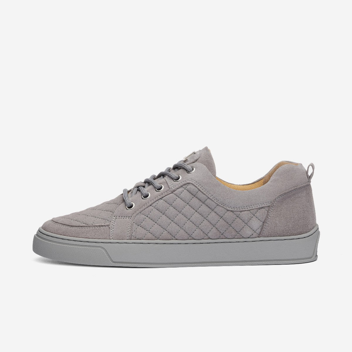 Low Top - Ezio - Grey Velour