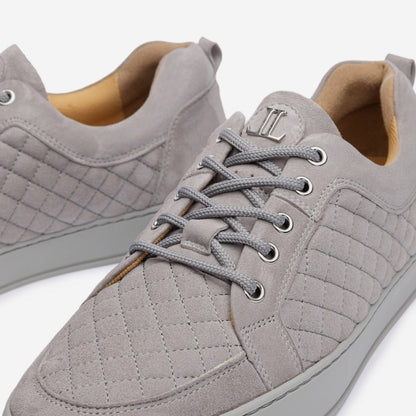 Low Top - Ezio - Grey Velour