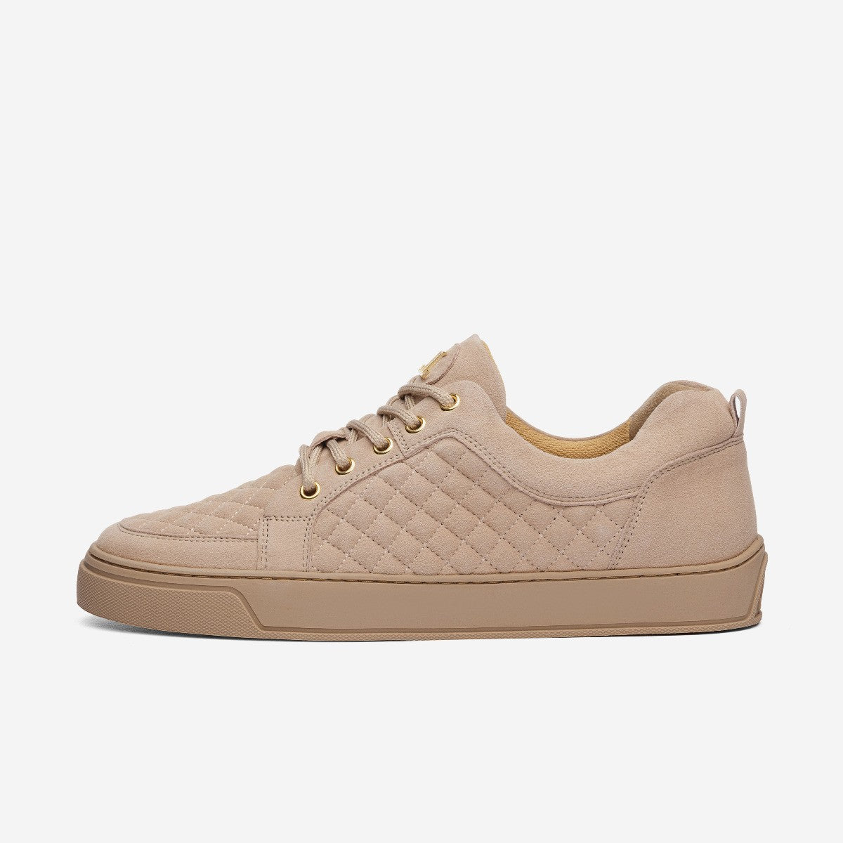 Low Top - Ezio - Beige Velour