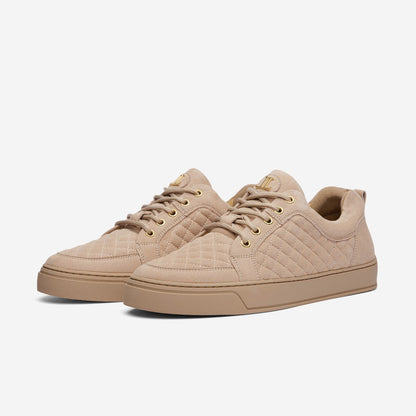 Low Top - Ezio - Beige Velour