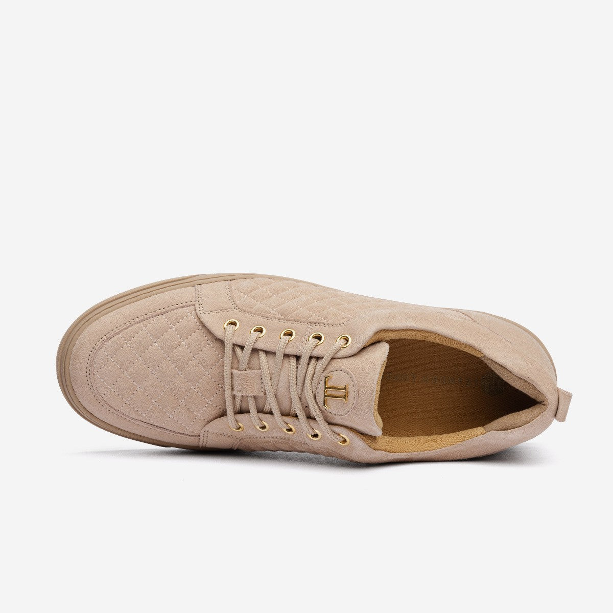 Low Top - Ezio - Beige Velour