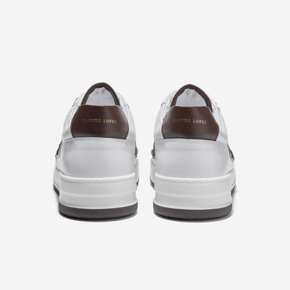 Low Top - Jordy V - White-Maroon